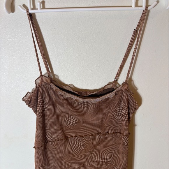 Urban Outfitters Moxie Mesh Mini Slip Dress Size Small - Picture 3 of 9